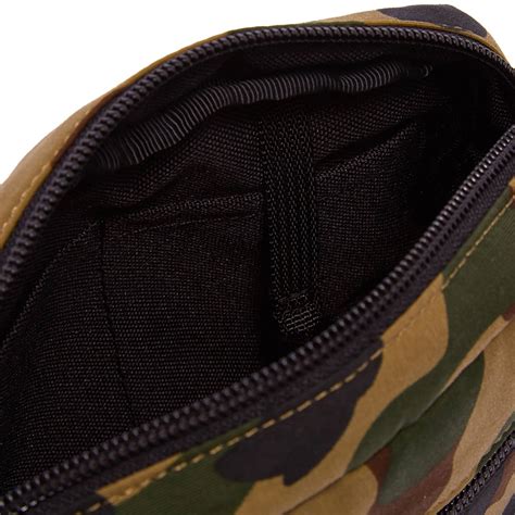 A Bathing Ape 1st Camo Mini Shoulder Bag Green End