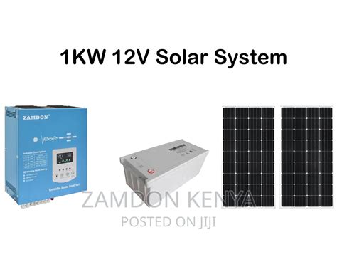 Solar Backup 1kw 12V Solar System Hybrid Solar Power Kit In Nairobi