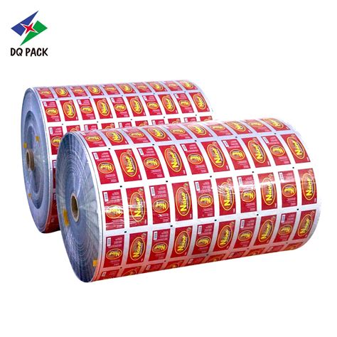 Custom Print Plastic Foil Laminated Heat Sealable Flexible Tomato Sauce