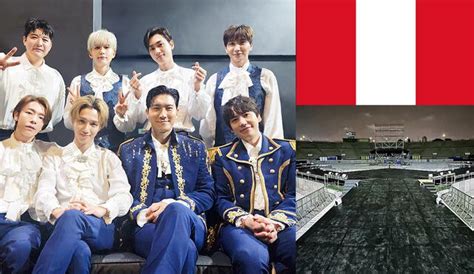 Super Junior En Lima Horario De Ingreso Objetos Prohibidos A