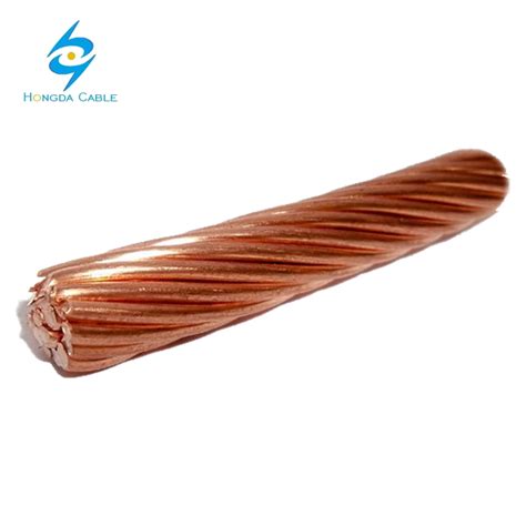 159mm2 CCS Wire 40 Conductivity 19 8AWG Copper Clad Steel Conductor