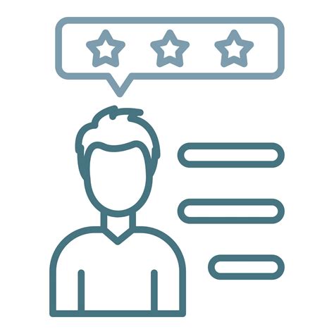 Customer Reviews Line Two Color Icon 8678587 Vector Art At Vecteezy