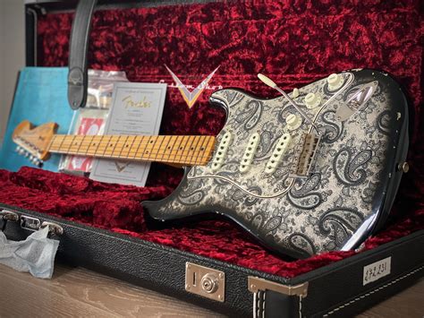 Fender Cs 68 Paisley Relic Ltd Edition Meister Ede Guitars