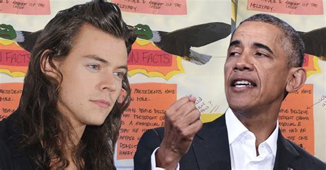 Obama dating Harry Styles is a 'fun fact' according to this US student ...