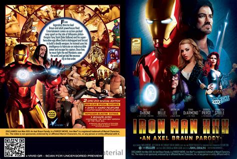 Dvd Cover Xxx Iron Man Xxx An Axel Braun Parody Ws R0 Dvd Cover Free