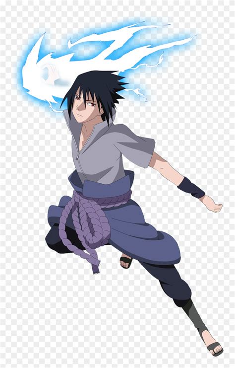 Sasuke With Chidori Sword