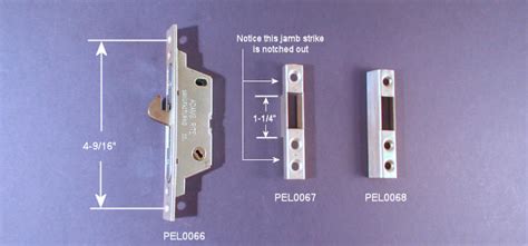 Patio Door Mortise Locks