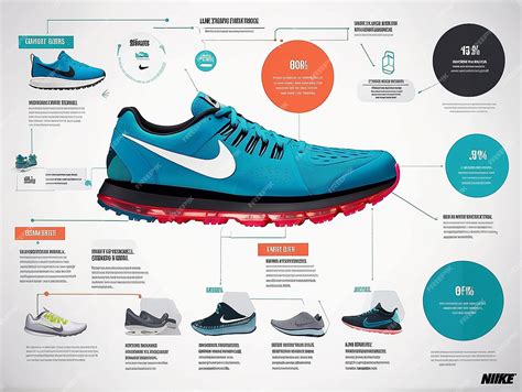 Premium Photo | Nike Shoe Technologies Dynamic Infographic