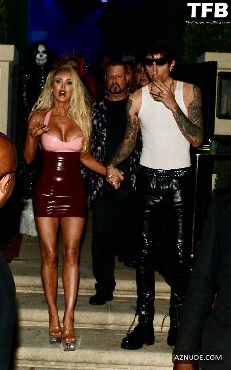 Megan Fox Sexy Seen Showing Off Her Big Tits At Casamigos Halloween Party In Beverly Hills Aznude