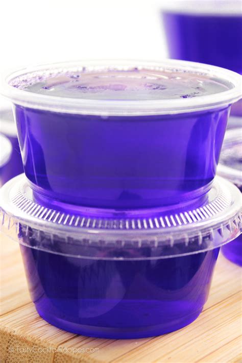 Purple Hooter Jello Shot - Tasty Cocktail Recipes