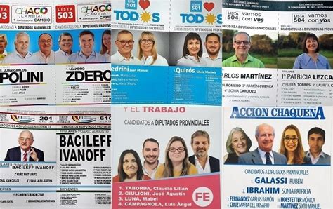 A un mes de los comicios Son siete las boletas que participarán en las