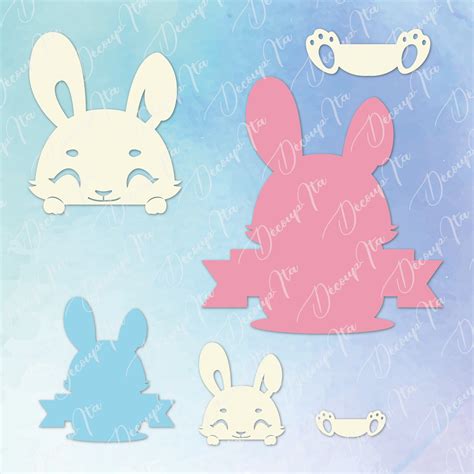 Rabbit Svg Cut Rabbit Svg Clipart Rabbit Cut File Silhouette File