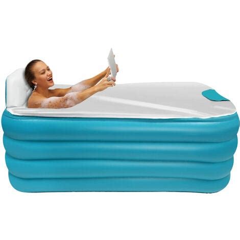 Baignoire Gonflable Automatique Mobile Pliable PVC Adulte Spa Baignoires