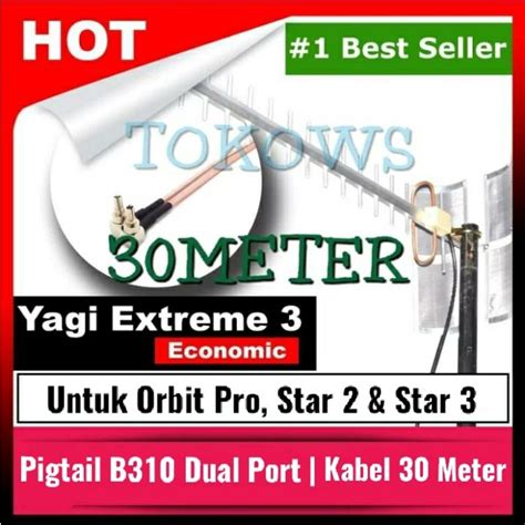 Jual Antena Penguat Sinyal Orbit Pro Star Star Yagi Extreme