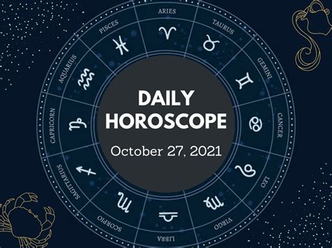 Horoscope Today, October 27, 2021: Capricorns should avoid making financial judgements; know ...