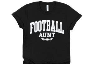 Football Aunt SVG Design Varsity Auntie Graphic By Premium Digital