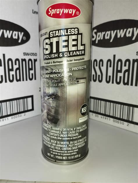 Sprayway Stainless Steel Cleaner And Protect Worlds Best Cleaners