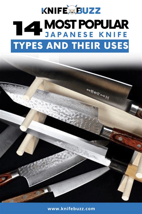 14 Popular Japanese Knife Types and Their Uses - Knife Buzz - Expert Advice on Kitchen, Outdoor ...