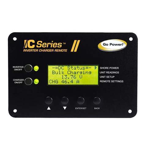 Ic Series 3000 Watt Inverter Charger Go Power