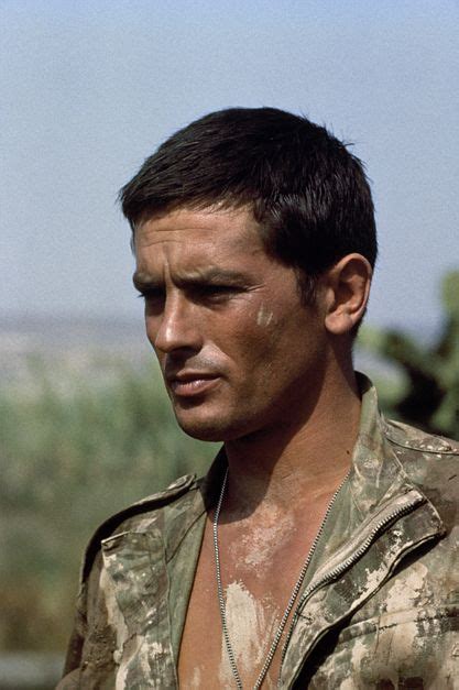 Alain Delon In Lost Command Cool As Alain Delon Actors Movie Stars