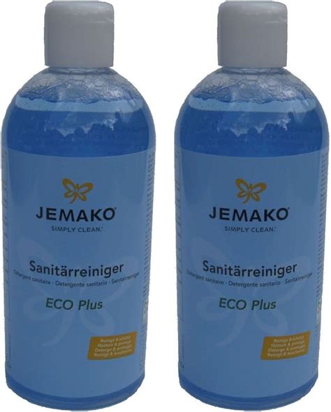 Jemako Sanitärreiniger 1 Liter 2 Flaschen á 500ml Amazon de