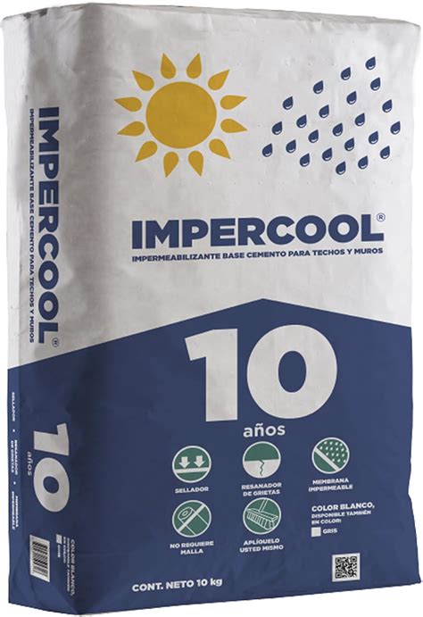 Impercool Base Cemento Blanco Decorahome