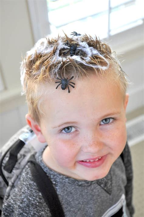 Crazy hair for Boys! - A girl and a glue gun