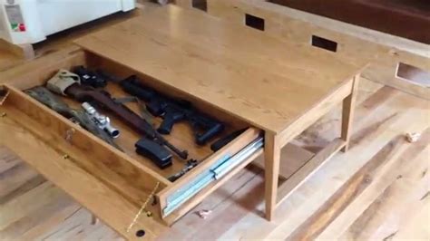 How To Build Hidden Compartment Coffee Table Plans Pdf Plans