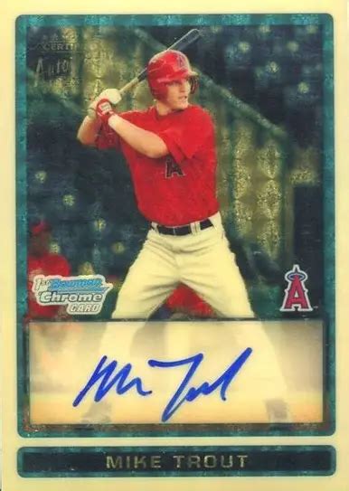 Most Valuable Mike Trout Cards Sports World Cards