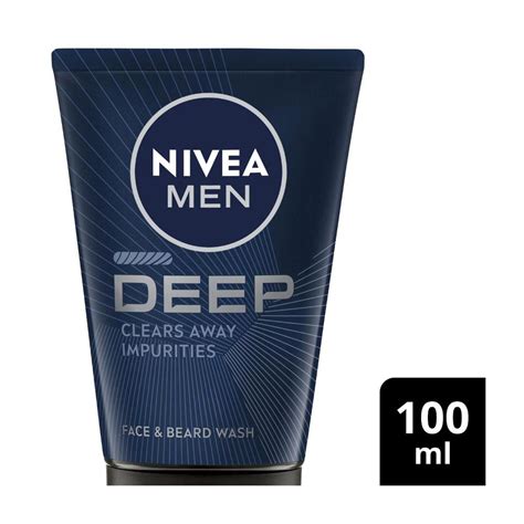 Buy Nivea Men Deep Face Wash 100ml Coles