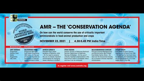 Amr The Conservation Agenda Youtube