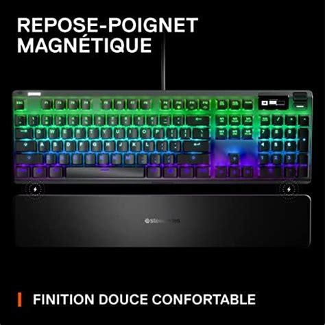 SteelSeries Apex Pro Clavier de Gaming Mécanique Switch à