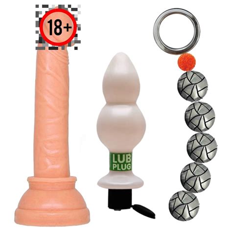Kit Sexo anal Pênis Plugbol Plug Anal Lubrificante Produto Sex Shop Shopee Brasil