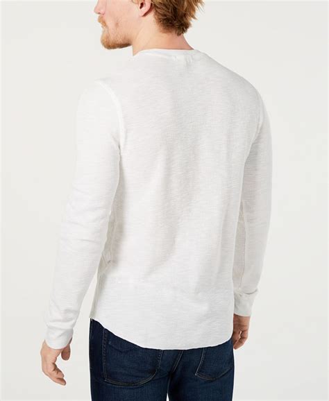 Lucky Brand Mens Burnout Thermal Henley Macys