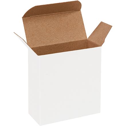 3 5 16 X 1 1 2 X 3 5 16 White Reverse Tuck Folding Cartons Americhem