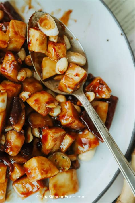 Kung Pao Mushroom China Sichuan Food