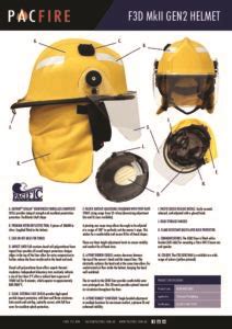 Pacific F D Mkii Gen Structural Firefighting Helmet Product Data