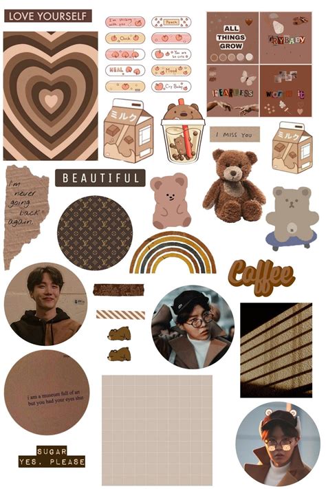 aesthetic stickers printable en 2021 | Pegatinas bonitas, Pegatinas ...