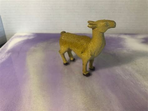 Vintage Animal Toy Funrise Toys Llama Rare Vintage Plastic Etsy