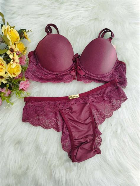 CONJUNTO G MARSALA Ref 9566 Império Lingerie