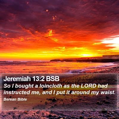 Jeremiah 13 Bible Images Jeremiah Chapter 13 BSB Bible Verse Pictures