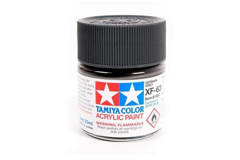 Tamiya Acrylic Xf 63 German Gray 23ml Bottle Tam81363 Motion Rc