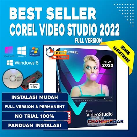 Corel Video Studio Ultimate Lisensi Lifetime Full Version Windows