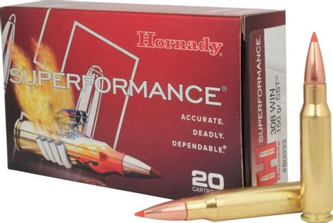 80933 HORNADY 308 WIN 150 GR SST SPF