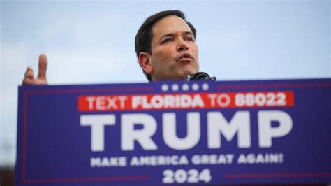 2024 RNC: Sen. Marco Rubio from Florida on tonight's speaker list