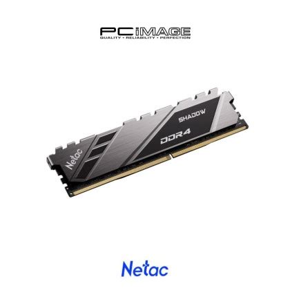 NETAC Shadow DDR4 8GB 2666Mhz RAM Space Grey Heatsink | PC Image