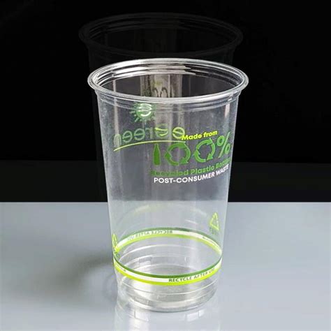 100 Recycled Printed Plastic Pint Glasses Ce Stamped