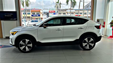 2023 Volvo C40 Recharge Pure Electric Sport Suv Coupe White Color