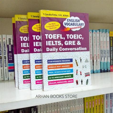 Jual Buku Best Seller English Vocabulary Booster Toefl Toeic Ielts