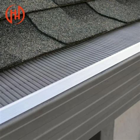 Perforated Metal Mesh Aluminum Gutters Roofing Drainage System Rain